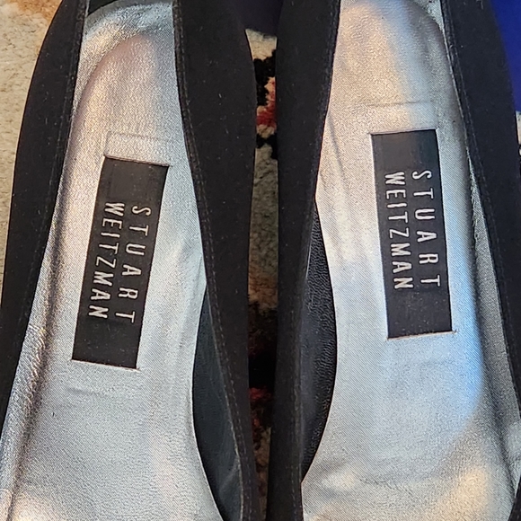 Stuart Weitzman size 8.5 block high heels pumps - Picture 4 of 10